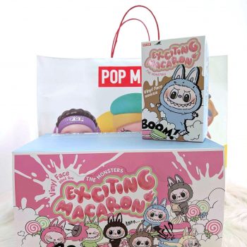 POP MART - THE MONSTERS Labubu - Exciting Macaron Vinyl Face Blind Box Blind Box - Single Box