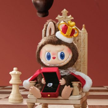 POP MART - THE MONSTERS Labubu - Let's Checkmate Series Large Vinyl Plush Doll 37cm