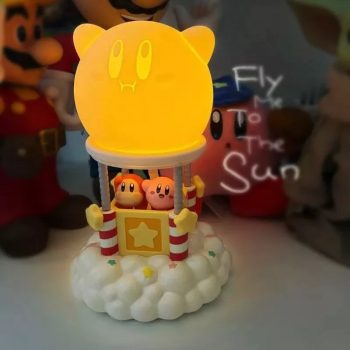 Nintendo Kirby - Kirby and Waddle Dee 3D Touch Sensitive Hot Air Balloon Lamp - Eikoh